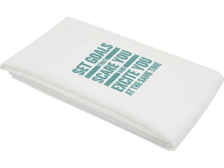 Althea спортивное полотенце 50х100 см - Белый