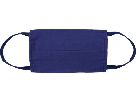 Маска для лица многоразовая из хлопка, синий Маска для лица многоразовая из хлопка, синий