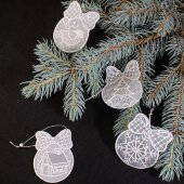 Набор подвесок «Зимние узоры» Набор подвесок «Зимние узоры»
