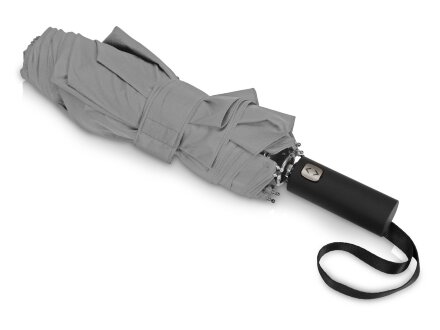 Зонт-автомат складной Canopy, серый Зонт-автомат складной Canopy, серый