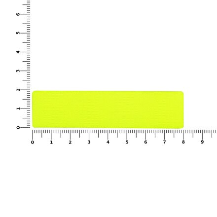 Наклейка тканевая Lunga, S, желтый неон Наклейка тканевая Lunga, S, желтый неон