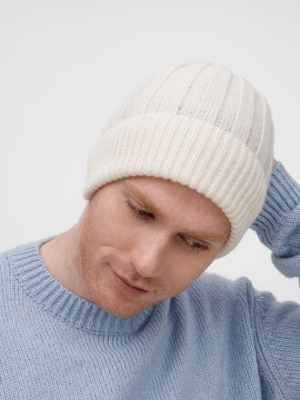 Шапка Bellish, белая (ванильная) Шапка Bellish, белая (ванильная)