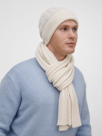 Шапка Bellish, белая (ванильная) Шапка Bellish, белая (ванильная)