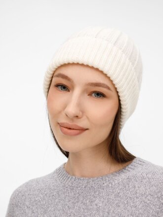 Шапка Bellish, белая (ванильная) Шапка Bellish, белая (ванильная)