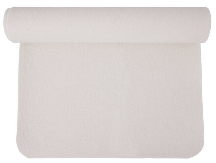Лежак белый без вышивки  (150см на 50см)