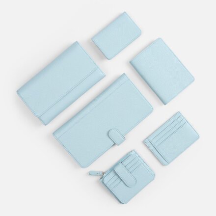 Футляр для визиток Unison, голубой Футляр для визиток Unison, голубой