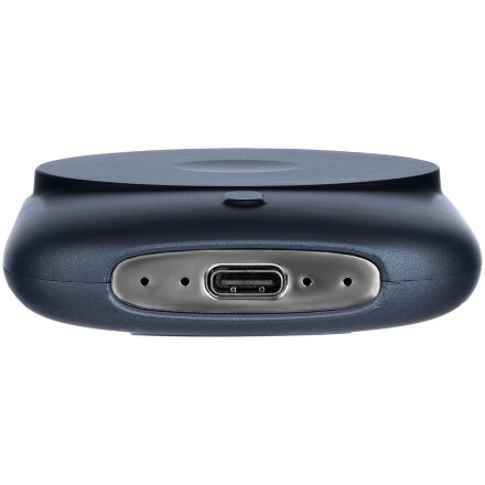 Универсальный магнитный аккумулятор Feel Motion, 5000 мАч, темно-синий Универсальный магнитный аккумулятор Feel Motion, 5000 мАч, темно-синий