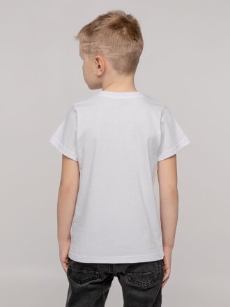 Футболка детская T-Bolka Kids, белая Футболка детская T-Bolka Kids, белая