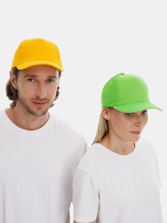 Бейсболка Long Beach, желтая Бейсболка Long Beach, желтая