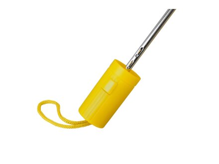 Зонт складной Tulsa, полуавтоматический, 2 сложения, с чехлом, желтый Зонт складной Tulsa, полуавтоматический, 2 сложения, с чехлом, желтый