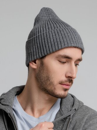 Шапка Stout, серый меланж Шапка Stout, серый меланж
