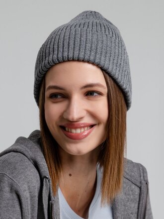Шапка Stout, серый меланж Шапка Stout, серый меланж