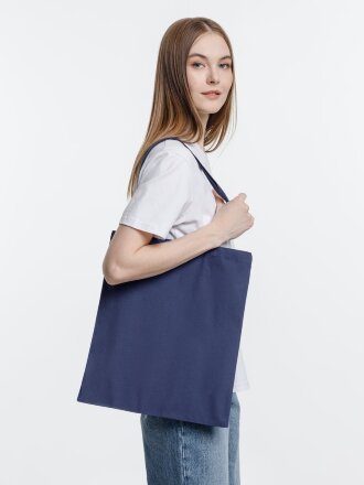 Холщовая сумка Neat 140, синяя Холщовая сумка Neat 140, синяя
