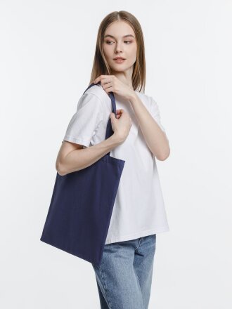 Холщовая сумка Neat 140, синяя Холщовая сумка Neat 140, синяя