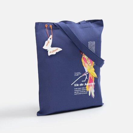 Холщовая сумка Neat 140, синяя Холщовая сумка Neat 140, синяя