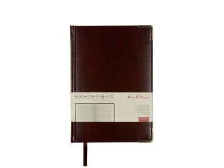 Ежедневник недатированный А5+ Persona (коричневый) Ежедневник недатированный А5+ Persona (коричневый)