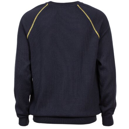 Джемпер Stitch с контрастной отделкой, синий с зеленым Джемпер Stitch с контрастной отделкой, синий с зеленым