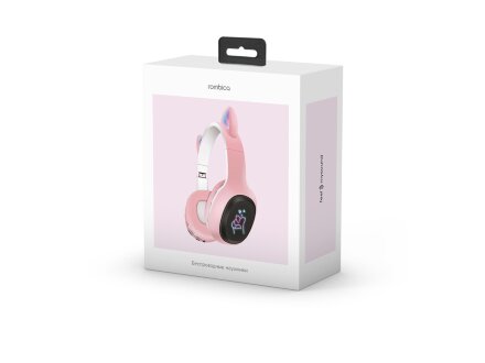 Беспроводные наушники Rombica MySound BH-19 Rose Беспроводные наушники Rombica MySound BH-19 Rose