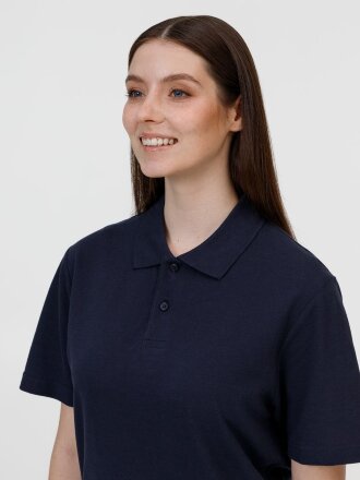 Рубашка поло унисекс Pulse, кобальт (темно-синяя) Рубашка поло унисекс Pulse, кобальт (темно-синяя)