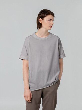 Футболка унисекс Vozduh 1.0, серая Футболка унисекс Vozduh 1.0, серая