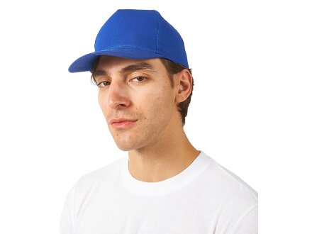 Бейсболка Memphis 5-ти панельная 165 гр, кл. синий Бейсболка Memphis 5-ти панельная 165 гр, кл. синий