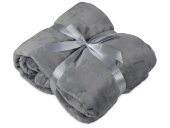 Плед мягкий флисовый Fancy, серый Плед мягкий флисовый Fancy, серый