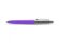 Шариковая ручка Parker Jotter, цвет FROSTY PURPLE, цвет чернил синий, толщина линии M , в подарочной коробке с нанесением логотипа