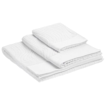 Полотенце New Wave, среднее, белое Полотенце New Wave, среднее, белое