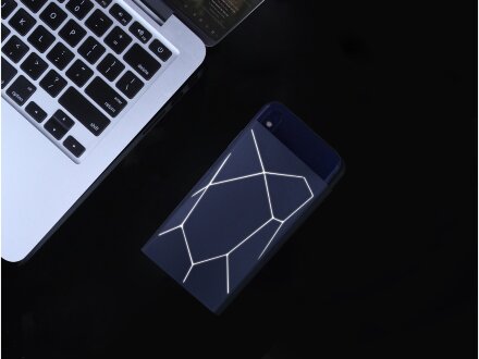 Портативное беспроводное зарядное устройство Geo Wireless, 5000 mAh, черный Портативное беспроводное зарядное устройство Geo Wireless, 5000 mAh, черный