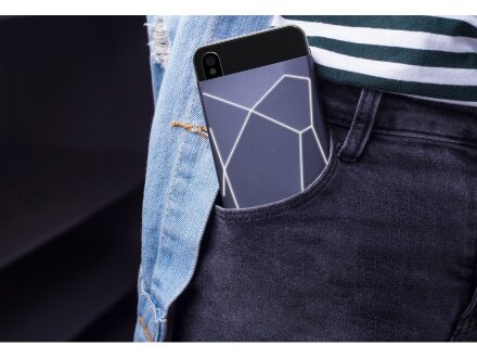 Портативное беспроводное зарядное устройство Geo Wireless, 5000 mAh, черный Портативное беспроводное зарядное устройство Geo Wireless, 5000 mAh, черный