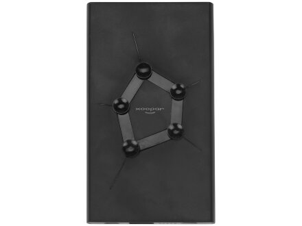 Портативное беспроводное зарядное устройство Geo Wireless, 5000 mAh, черный Портативное беспроводное зарядное устройство Geo Wireless, 5000 mAh, черный