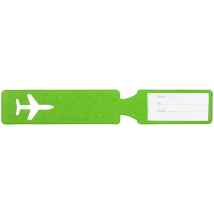 Багажная бирка Devon, зеленая Багажная бирка Devon, зеленая