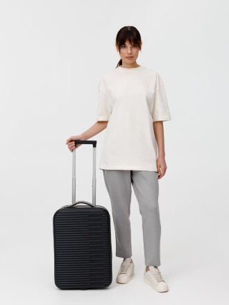 Чемодан Bonfold, черный с серым Чемодан Bonfold, черный с серым