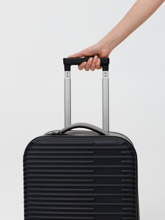 Чемодан Bonfold, черный с серым Чемодан Bonfold, черный с серым