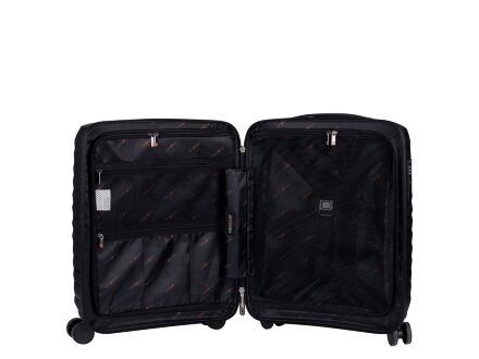 Чемодан Eberhart Dune для ручной клади S полипропилен черный 46D-009-420
