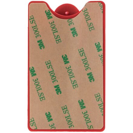 Чехол для карты на телефон Carver, красный Чехол для карты на телефон Carver, красный