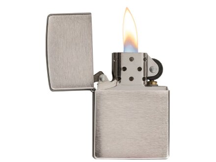 Зажигалка ZIPPO Armor™ c покрытием Brushed Chrome, латунь/сталь, серебристая, матовая, 38x13x57 мм Зажигалка ZIPPO Armor™ c покрытием Brushed Chrome, латунь/сталь, серебристая, матовая, 38x13x57 мм