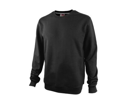 Свитшот Motion унисекс с начесом, черный Свитшот Motion унисекс с начесом, черный