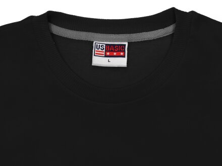 Свитшот Motion унисекс с начесом, черный Свитшот Motion унисекс с начесом, черный