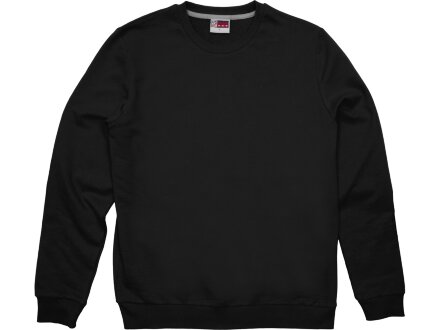 Свитшот Motion унисекс с начесом, черный Свитшот Motion унисекс с начесом, черный