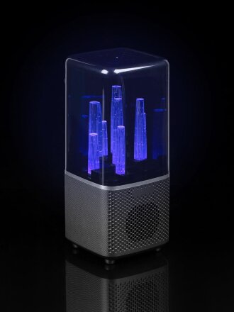 Беспроводная колонка с подсветкой citySound, черная Беспроводная колонка с подсветкой citySound, черная