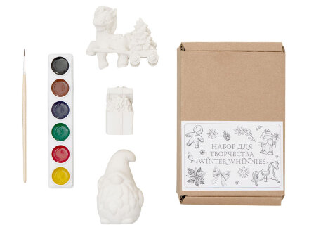 Набор для творчества из гипса Winter Whinnies