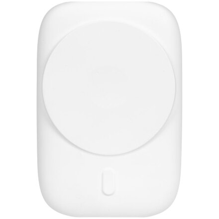 Универсальный магнитный аккумулятор Feel Motion, 5000 мАч, белый Универсальный магнитный аккумулятор Feel Motion, 5000 мАч, белый