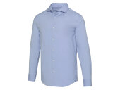 Carnelian мужская рубашка из поплина - Голубой