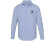 Carnelian мужская рубашка из поплина - Голубой