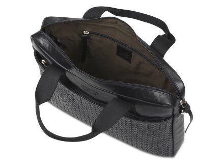 Сумка Mano Don Luca, натуральная кожа в черном цвете, 37 х 27 х 6 см Сумка Mano Don Luca, натуральная кожа в черном цвете, 37 х 27 х 6 см