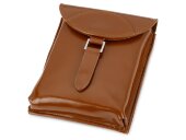 Набор аксессуаров для чистки обуви Кэрролтон, коричневый/натуральный Набор аксессуаров для чистки обуви Кэрролтон, коричневый/натуральный