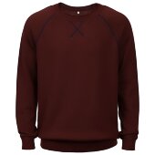 Джемпер Stitch с контрастной отделкой, бордовый с синим Джемпер Stitch с контрастной отделкой, бордовый с синим