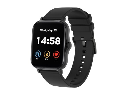 Умные часы CANYON Barberry SW-79, IP 67, BT 5.1, сенсорный дисплей 1.7, черный Умные часы CANYON Barberry SW-79, IP 67, BT 5.1, сенсорный дисплей 1.7, черный