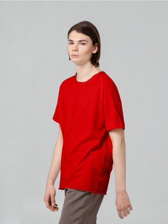 Футболка унисекс Vozduh 1.0, красная Футболка унисекс Vozduh 1.0, красная